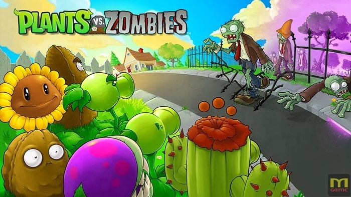 Game Cuộc chiến thây ma- Plants Vs Zombie