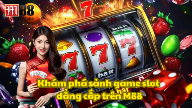 Khám phá sảnh game slot đẳng cấp trên M88
